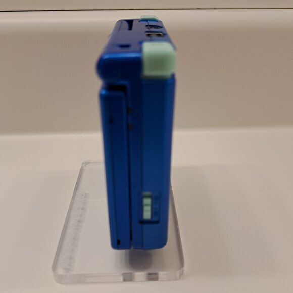 Rare Nintendo Blue Gameboy Advance SP 100% GENUINE Rockman (Japanese Megaman) - Picture 5 of 8